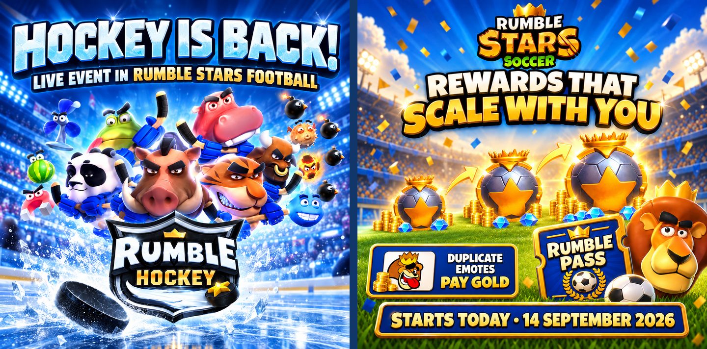 Hockey is back as a live event, and Rumble Pass rewards that scale with you